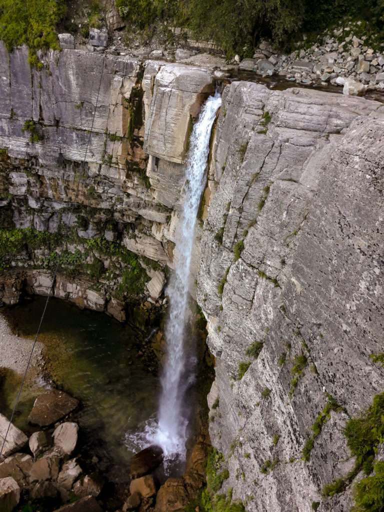 Водопад Кинчха в Имеретии.